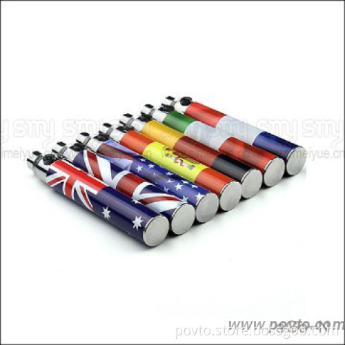 SMY new style flag ego battery Ego-N thread flag battery on sale